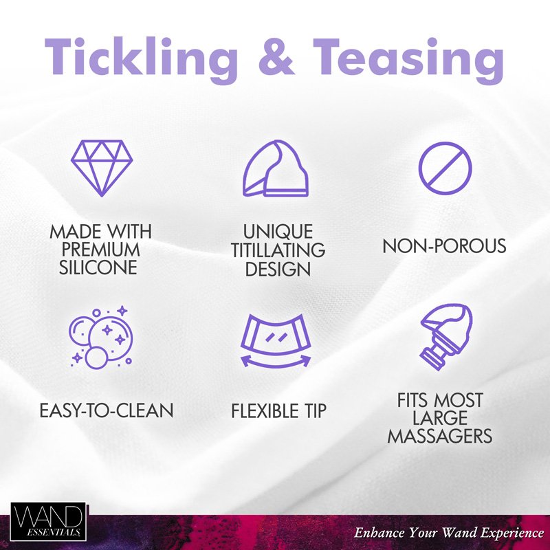 Flutter Tip Silicone Wand Attachment - Image 5