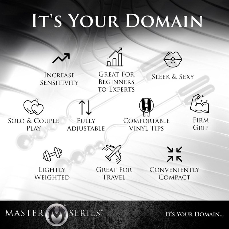 Adorn Triple Bead Nipple Clamp Set - Image 5