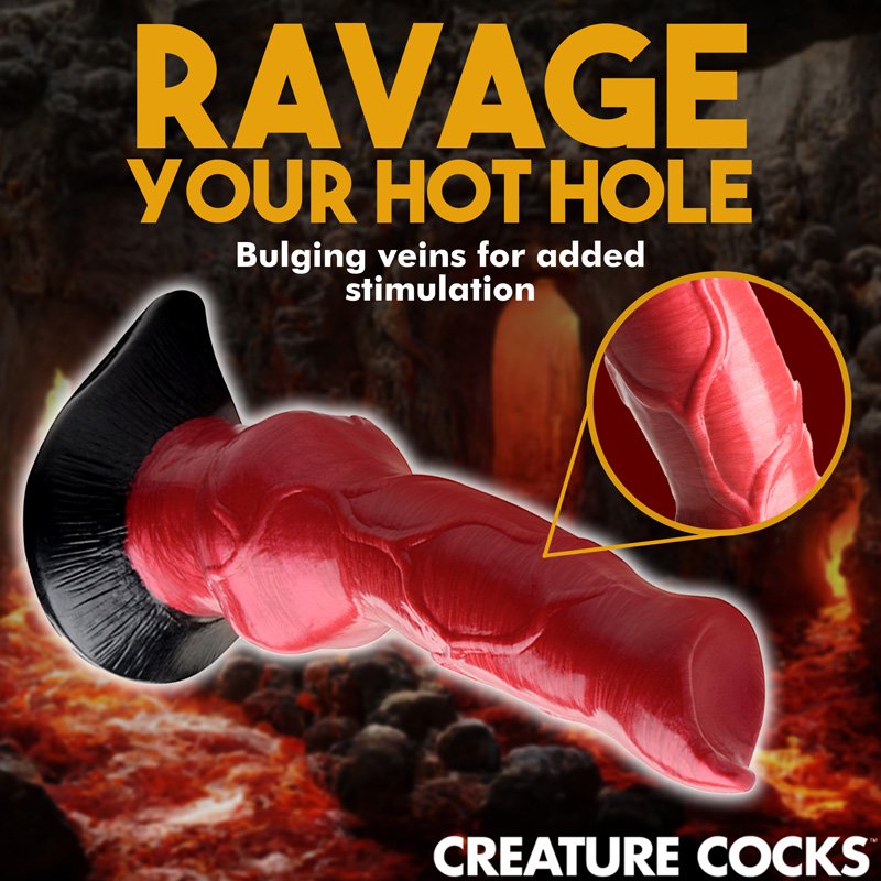 Hell-Hound Canine Penis Silicone Dildo - Image 6