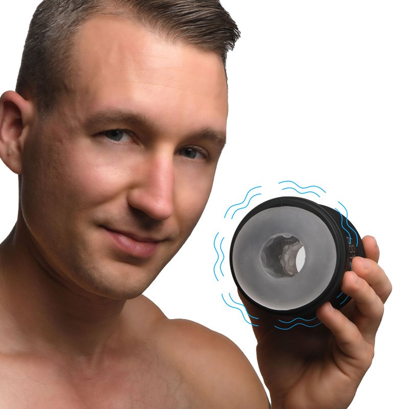 10X Cyber Stroke Vibrating Masturbator - Image 2