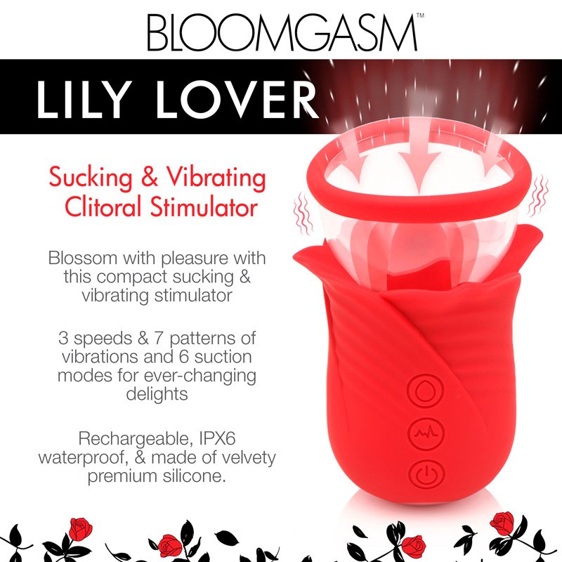 Lily Lover Sucking & Vibrating Clitoral Stimulator - Image 2
