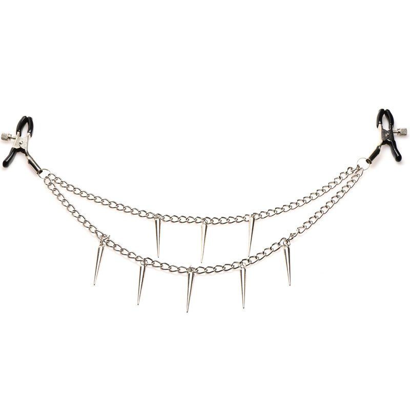 Daggers Double Chain Nipple Clamps - Image 7