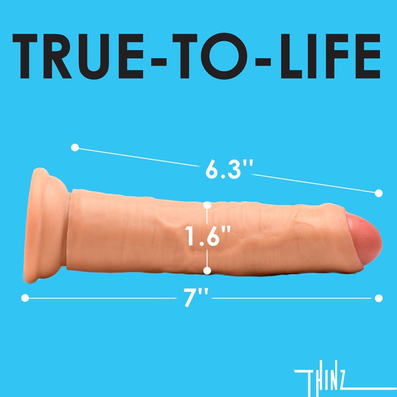 7 Inch Uncut Dildo - Image 4