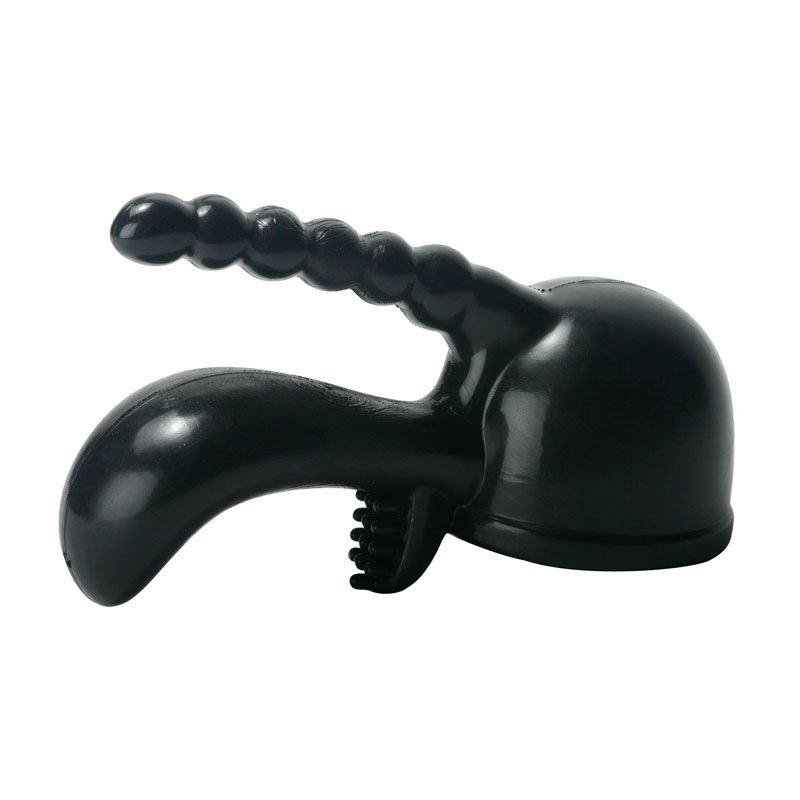 Wand Essentials 3Teez Wand Attachment- Black - Image 2