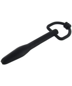 Silicone Cum-Thru D-Ring Penis Plug