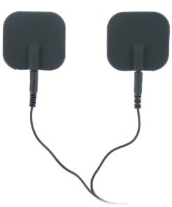 Zeus Deluxe Silicone Black Electro Pads