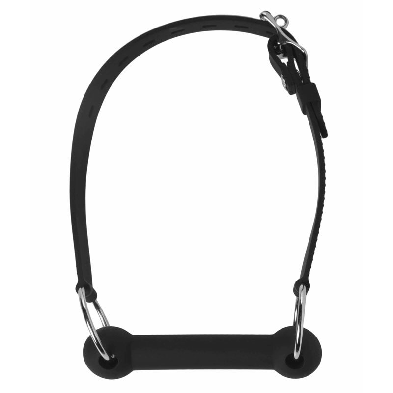 Mr. Ed Lockable Silicone Horse Bit Gag - Image 3