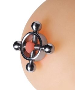 Stainless Steel Rings of Fire Nipple Press Set