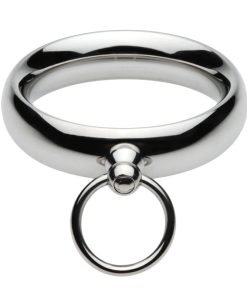 Lead Me Stainless Steel Cock Ring- 1.75 Inch