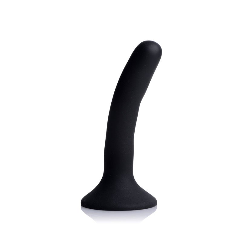 Black Silicone Strap-On Dildo - Small - Image 3