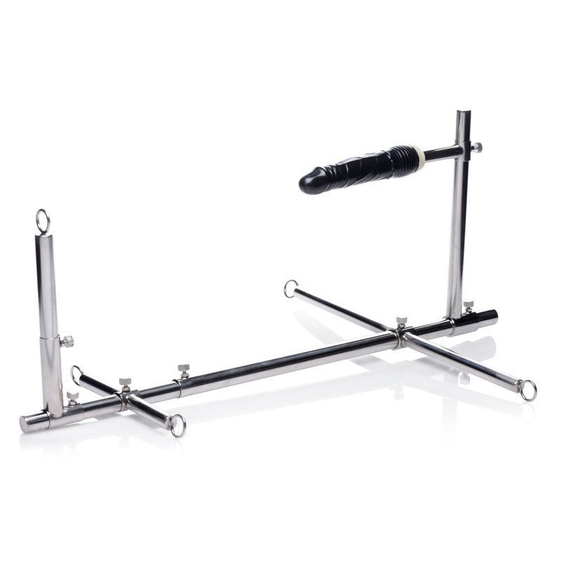 Imprisoned Metal Stockade with Dildo - Image 4