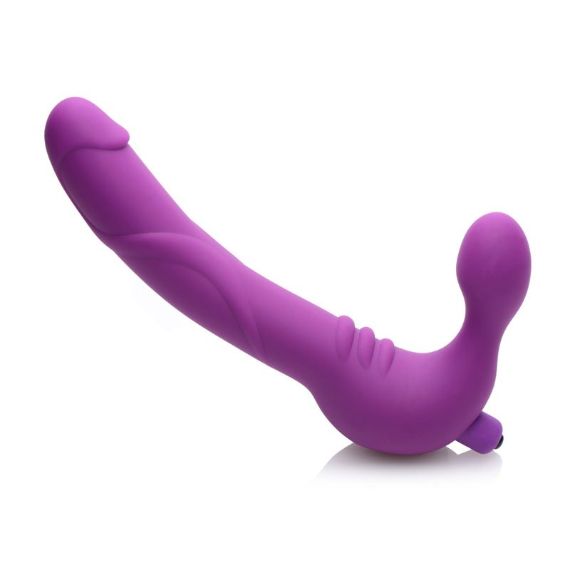 Royal Revolver Vibrating Strapless Silicone Strap On Dildo - Image 2