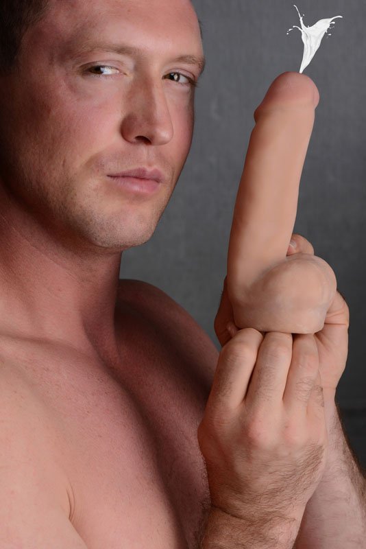 Dual Density Squirting Dildo - 7 Inch - Image 2