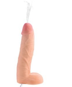 10 Inch Realistic Dual Density Squirting Dildo