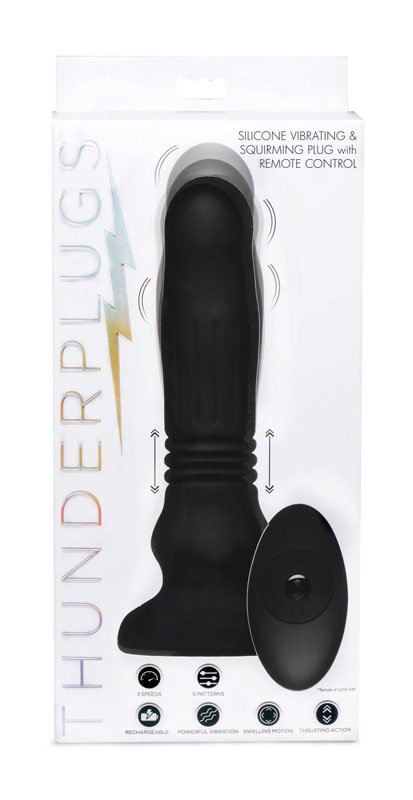 Silicone Swelling and Thrusting Plug with Remote Control - Image 6