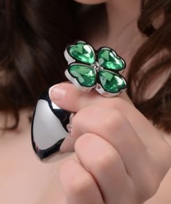 Lucky Clover Gem Anal Plug - Large
