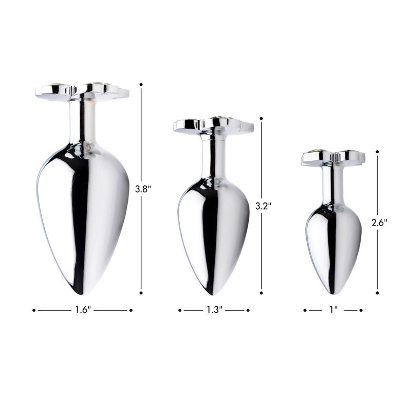 Lucky Clover Gem Anal Plug - Small - Image 4