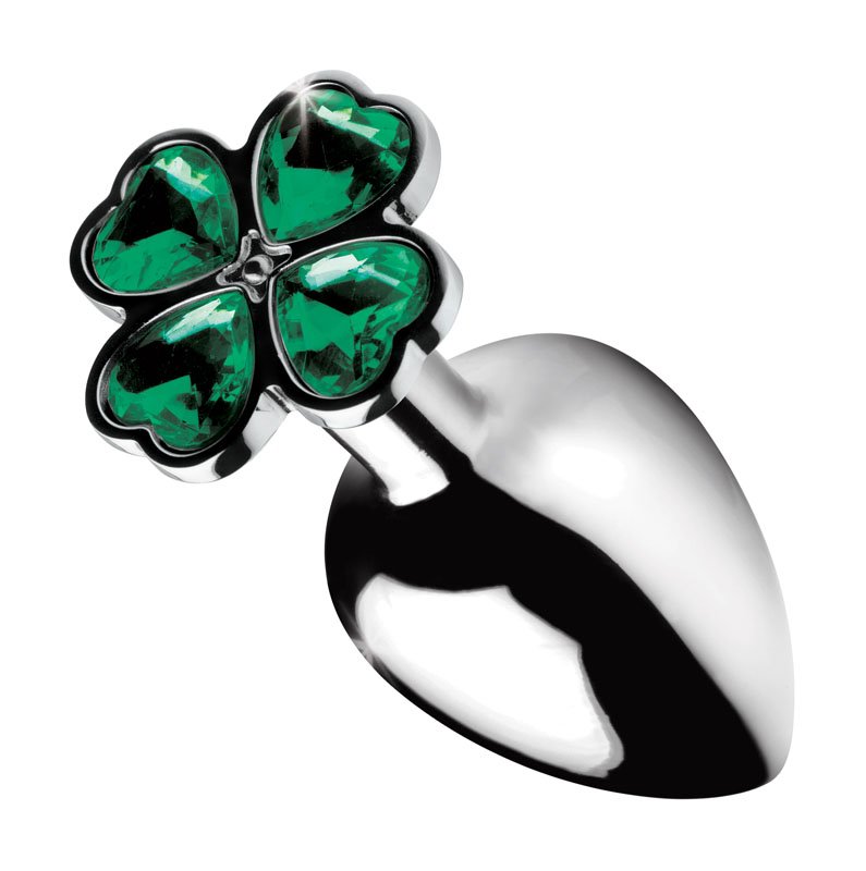 Lucky Clover Gem Anal Plug - Small - Image 2