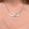 Cuff Her Handcuff Necklace