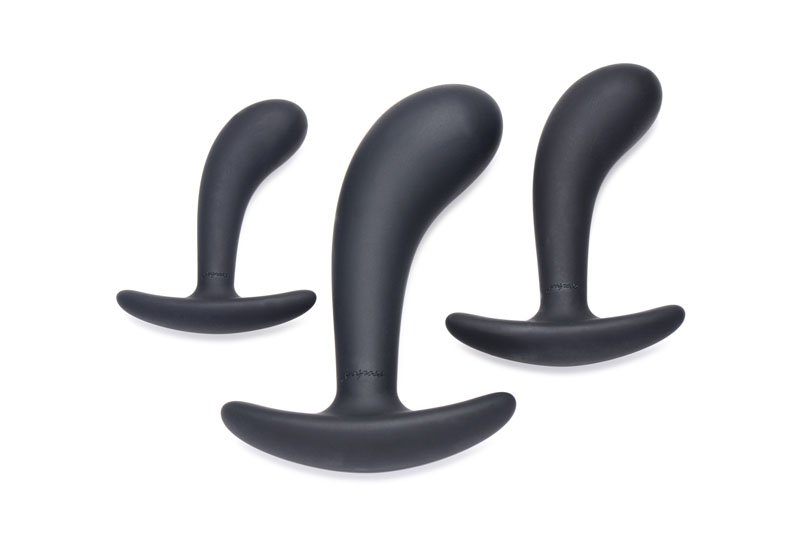 Dark Delights 3 Piece Curved Anal Trainer Set - Image 3