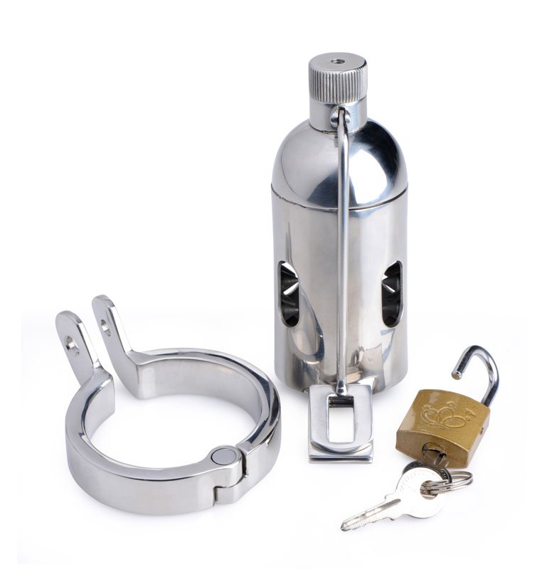 Spiked Chamber Chastity Cage - Image 4