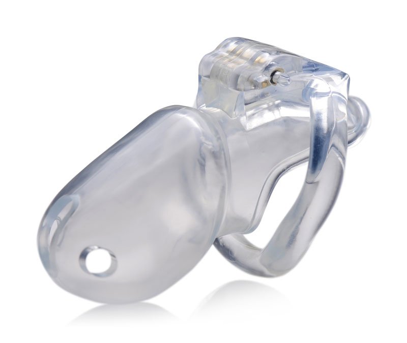 Clear Captor Chastity Cage - Large - Image 4