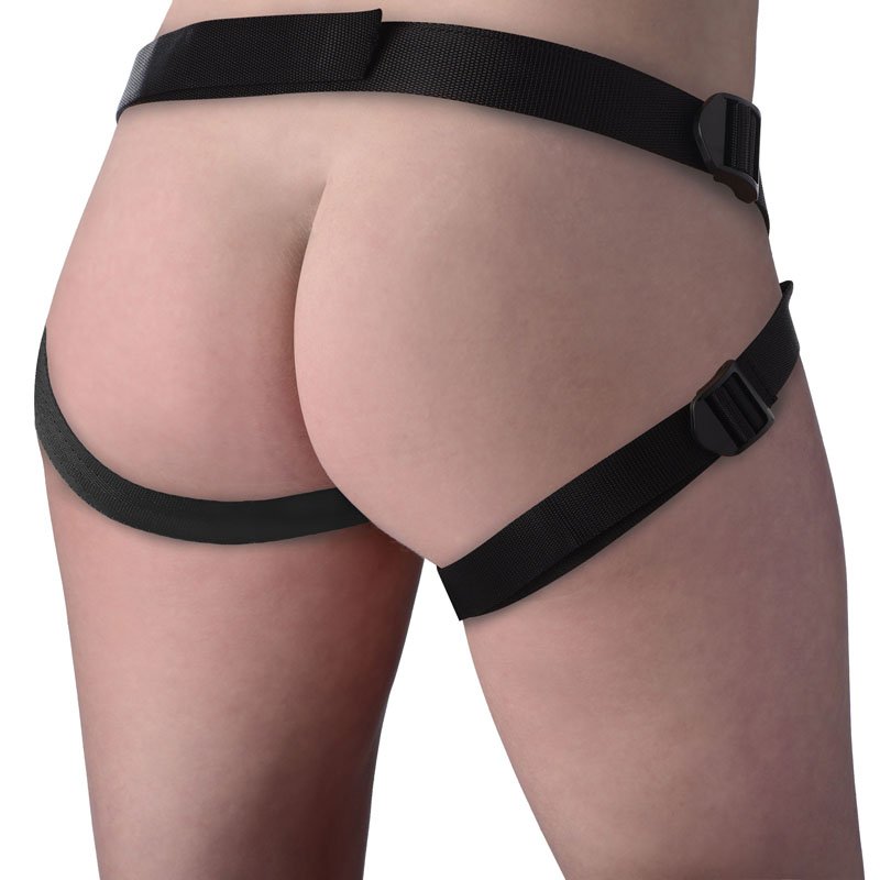 Seducer 7 inch Silicone Dildo with Harness - Image 2