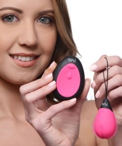 10X Silicone Vibrating Egg - Pink