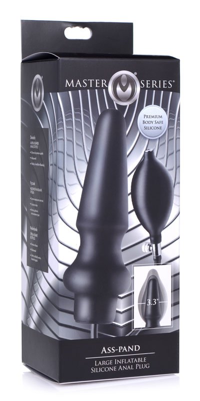 Ass-Pand Large Inflatable Silicone Anal Plug - Image 8