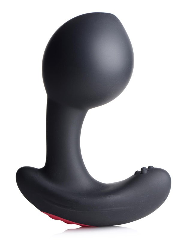 10X Inflatable and Vibrating Silicone Prostate Plug - Image 5