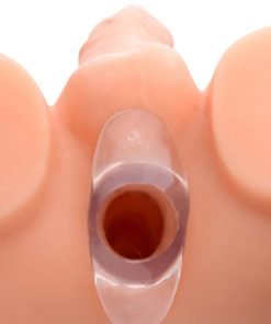 Clear View Hollow Anal Plug - Large