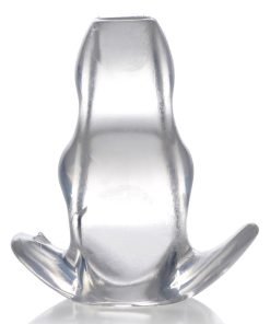 Clear View Hollow Anal Plug - Small