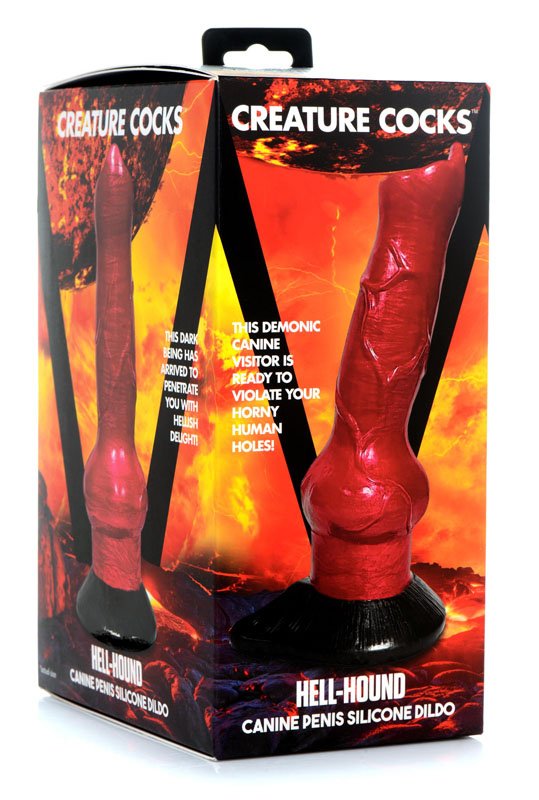 Hell-Hound Canine Penis Silicone Dildo - Image 12