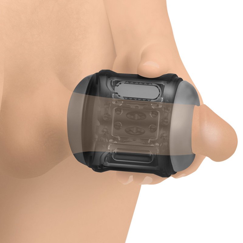 10X Cyber Stroke Vibrating Masturbator - Image 5