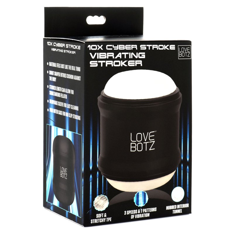 10X Cyber Stroke Vibrating Masturbator - Image 13