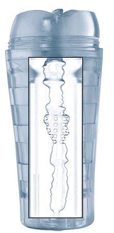 Mistress Julie Diamond Deluxe Pussy Stroker - Clear - Image 4