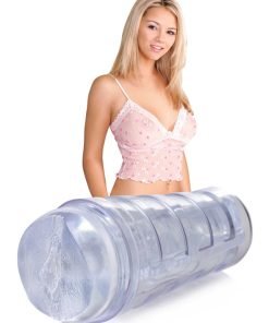 Mistress Julie Diamond Deluxe Pussy Stroker - Clear