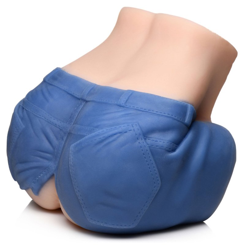 Holly Denim Shorts Pussy and Ass Masturbator - Image 7