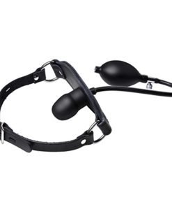 Silencer Inflatable Locking Silicone Penis Gag