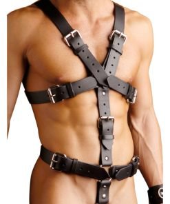 Strict Leather Body Harness- LXL