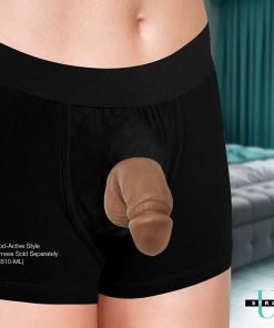 3.6" Silicone Packer Dildo - Medium