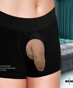 5.1" Uncut Silicone Packer Dildo - Medium