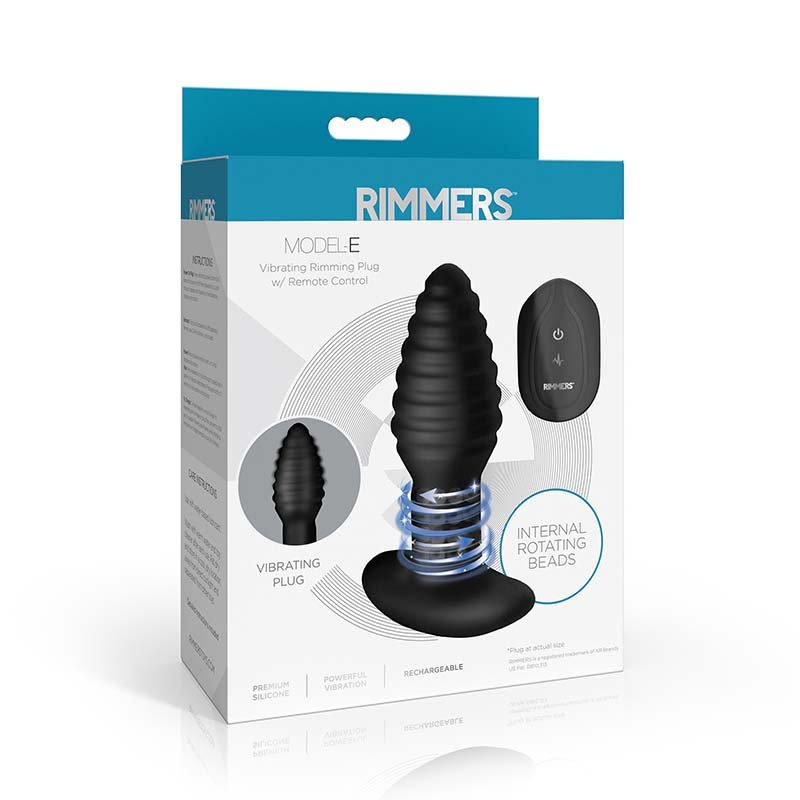 Model-E Vibrating Rimming Plug with Remote - Image 7