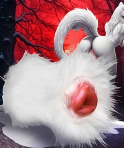 Snow She-Wolf Silicone Stroker