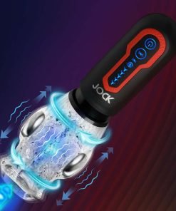 Spinning and Thrusting Masturbator with 2 Bullets