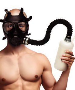 Inhaler Gas Mask with Bottle