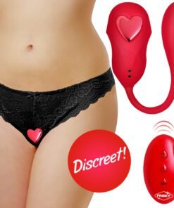 Double Love Connection Silicone Panty Vibe with Remote Control