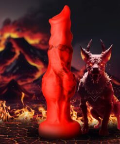 Fire Hound Silicone Dildo - Medium