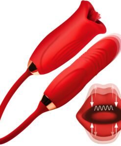 Magic Kiss Clitoral Stimulator with Thrusting Vibrator