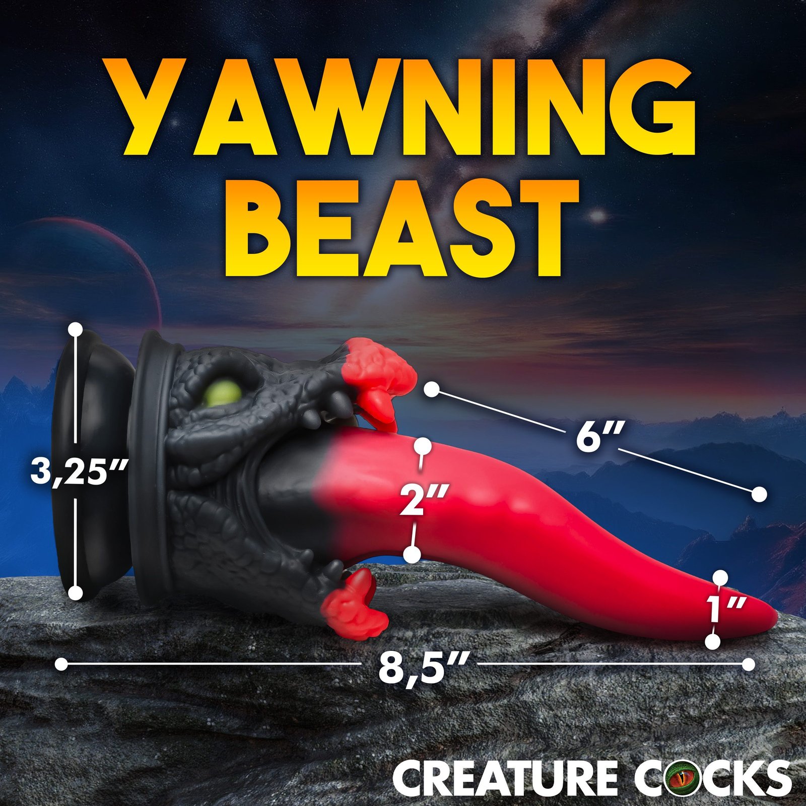 Dragon Roar Silicone Dildo - Image 4